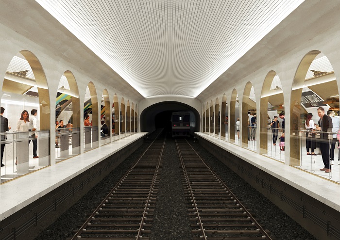 Станция Croix-Rouge в метро Парижа