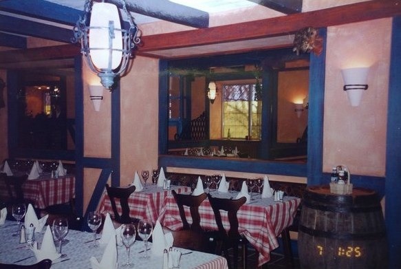 Интерьер ресторана Scandinavia. 1997 год