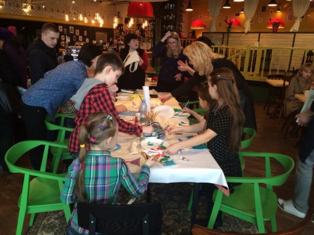 Детские мастер-классы в кафе «Лейка»