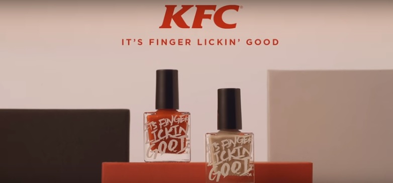 В KFC создали съедобный лак для ногтей