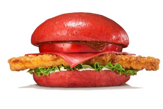 В японском Burger King появятся красные бургеры