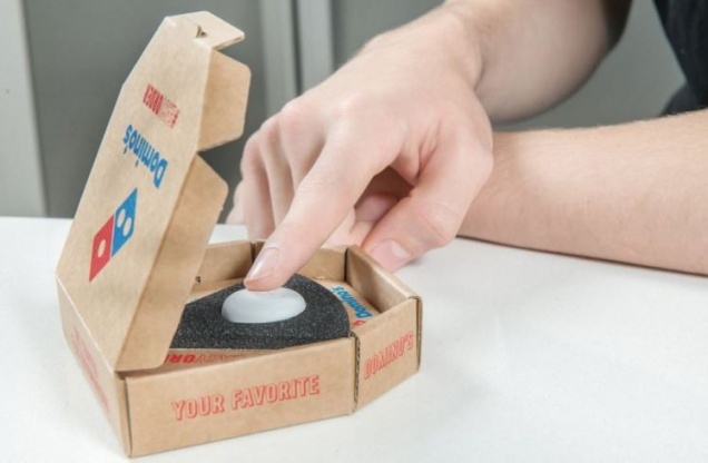 В Domino’s Pizza теперь можно заказать пиццу нажатием кнопки