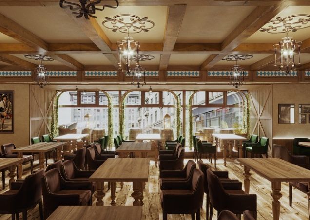 В Москве открывается ресторан современной немецкой кухни SPATEN HAUS Grand
